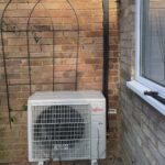 This is an outdoor Fujitsu unit that was fitted by myself. Basic but nice, neat and tidy.